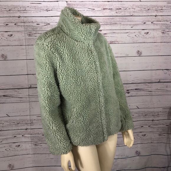 PacSun Daisy Street Sherpa Teddy Jacket size M/L - Picture 4 of 13